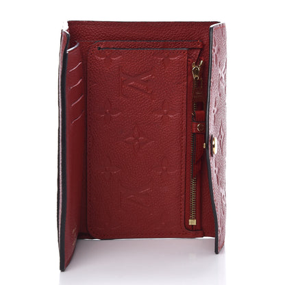 Louis Vuitton Empreinte Compact Curieuse Wallet Cherry 5 of 9