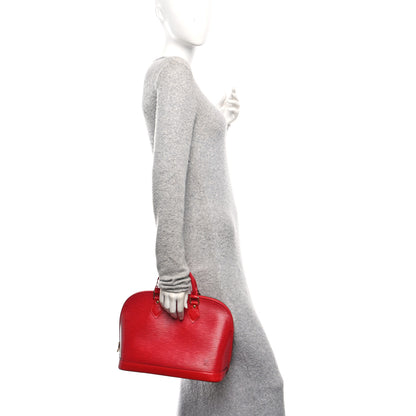 Louis Vuitton Epi Alma PM Castillan Red 2 of 10