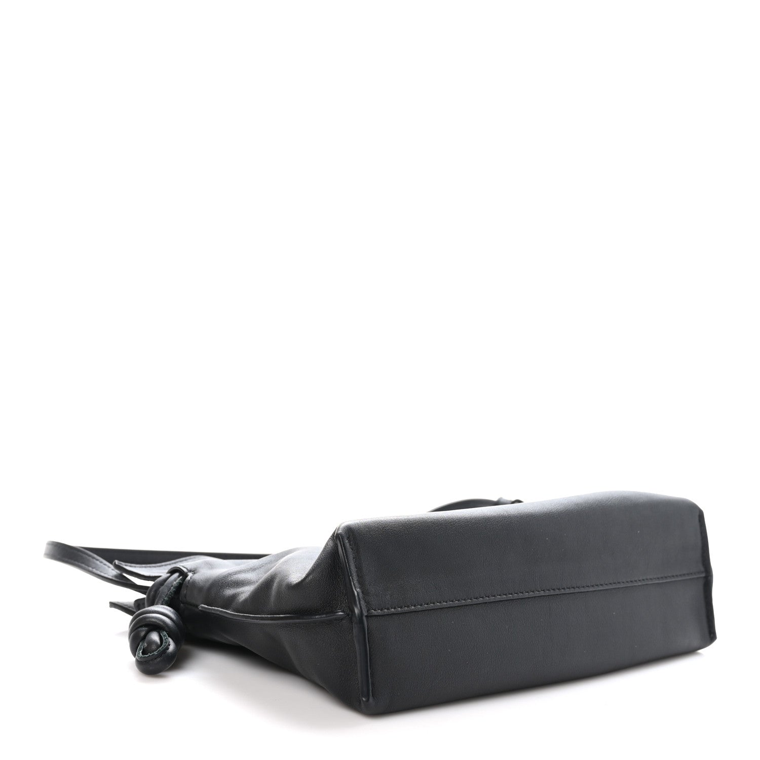 Loewe Calfskin Mini Flamenco Knot Clutch Black 4 of 9