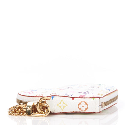 Louis Vuitton Monogram Multicolor Coeur Heart Coin Purse White 3 of 8