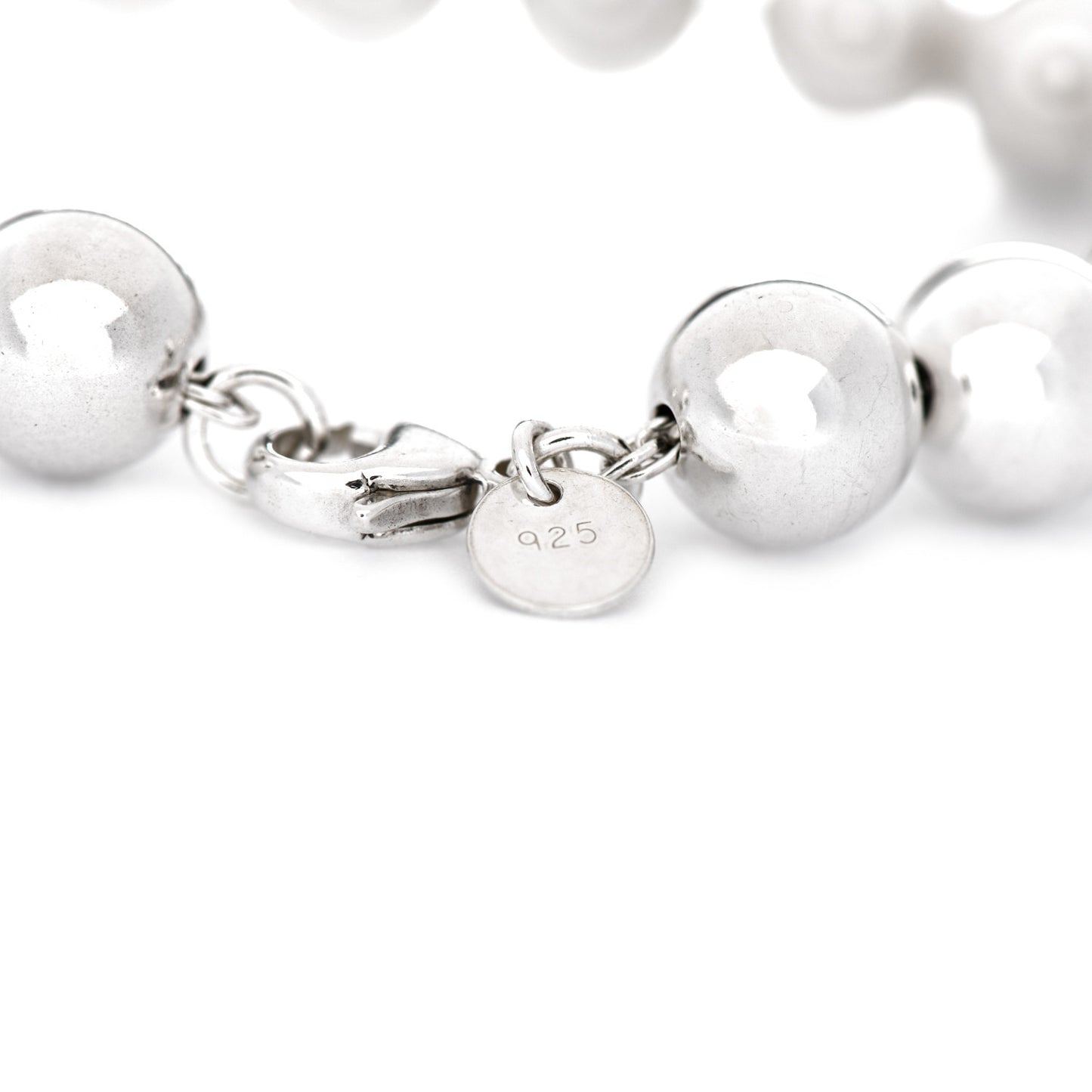 Sterling Silver 10mm HardWear Ball Bracelet