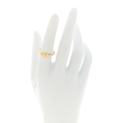 Tiffany 18K Yellow Gold T Wire Ring 54 6.75 2 of 5
