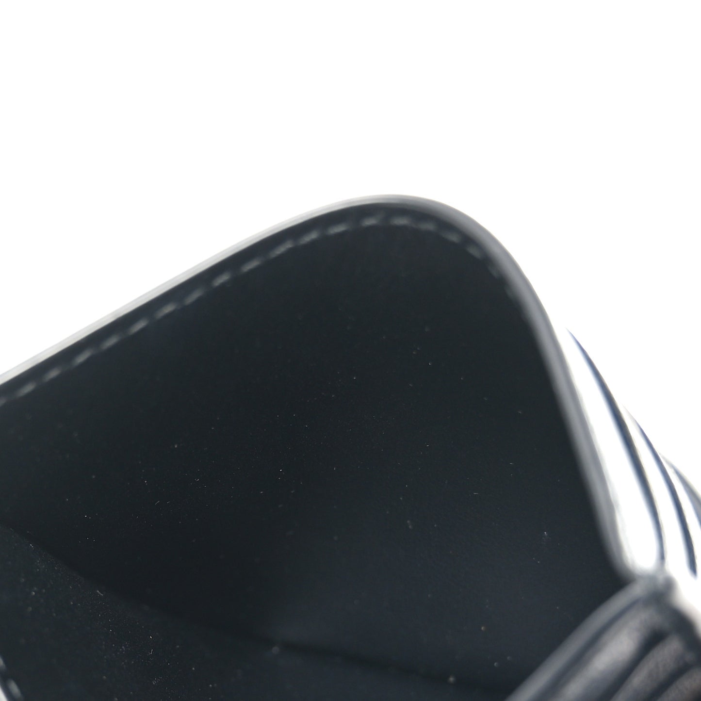 Nappa Intrecciato Card Case Black