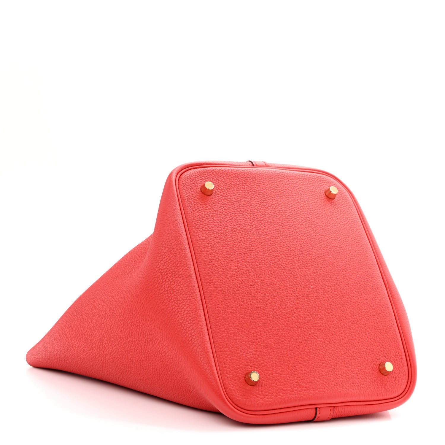 Hermes Taurillon Maurice Picotin Lock 22 MM Rouge De Coeur 4 of 11