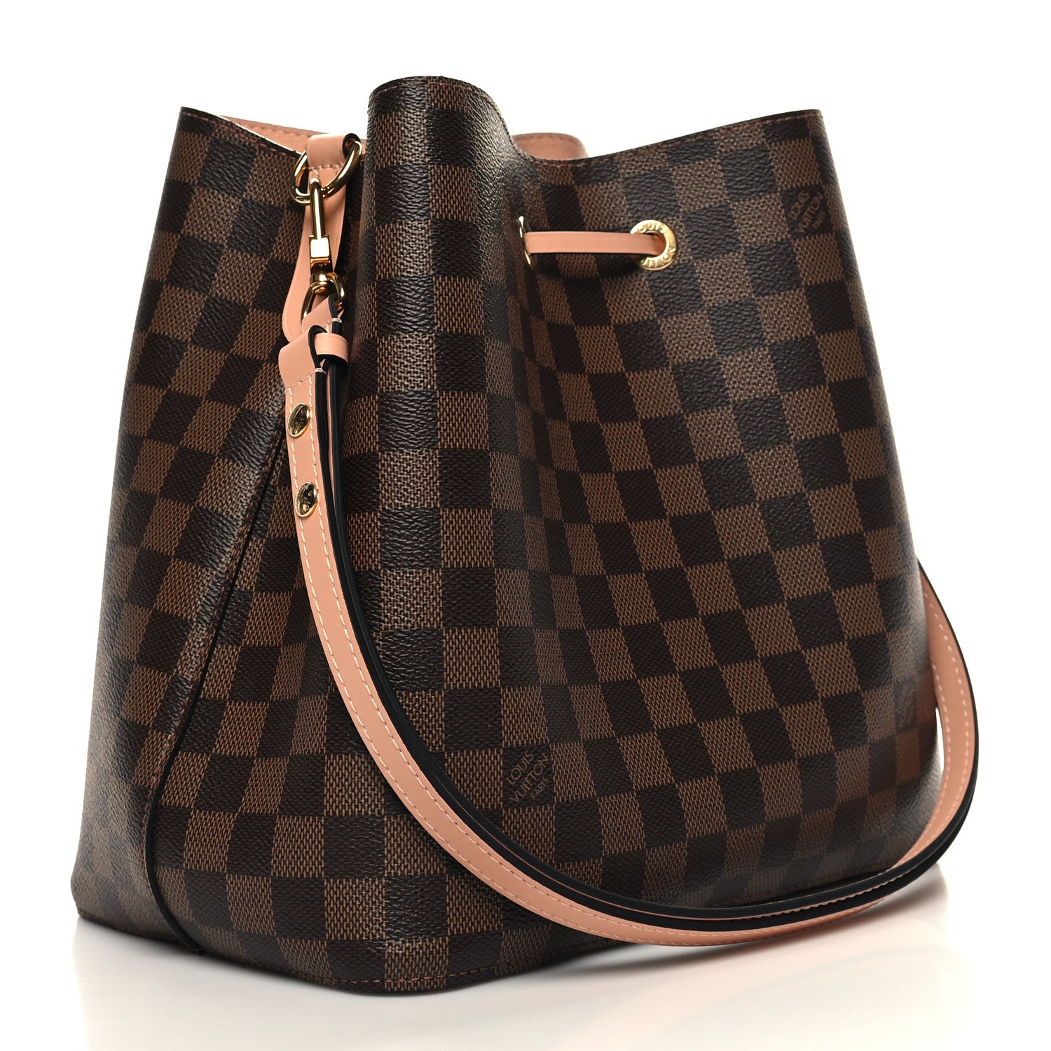 Louis Vuitton Damier Ebene Neonoe MM Venus Pink 3 of 10