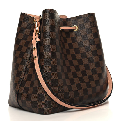 Louis Vuitton Damier Ebene Neonoe MM Venus Pink 3 of 10