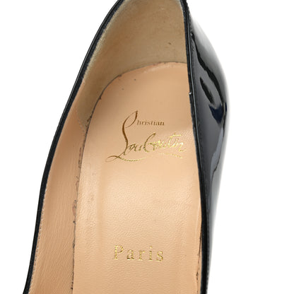 Christian Louboutin Patent Merci Allen 100 Pumps 36.5 Black 6 of 12