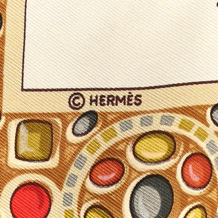 Hermes Silk Le Triomphe Du Paladin Scarf 90 4 of 5