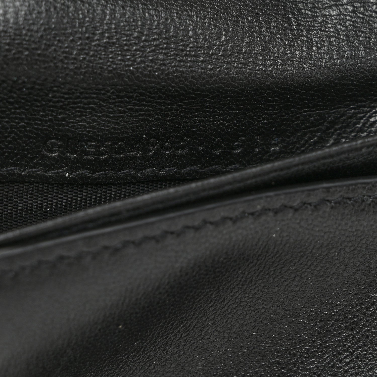 Saint Laurent Lambskin Y Quilted Monogram Compact Loulou Wallet Black 7 of 8