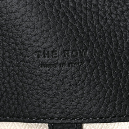 The Row Grained Calfskin Soft Margaux 17 Black 6 of 9