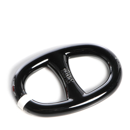 Hermes Chaine D'Ancre Scarf Ring Black 1 of 5