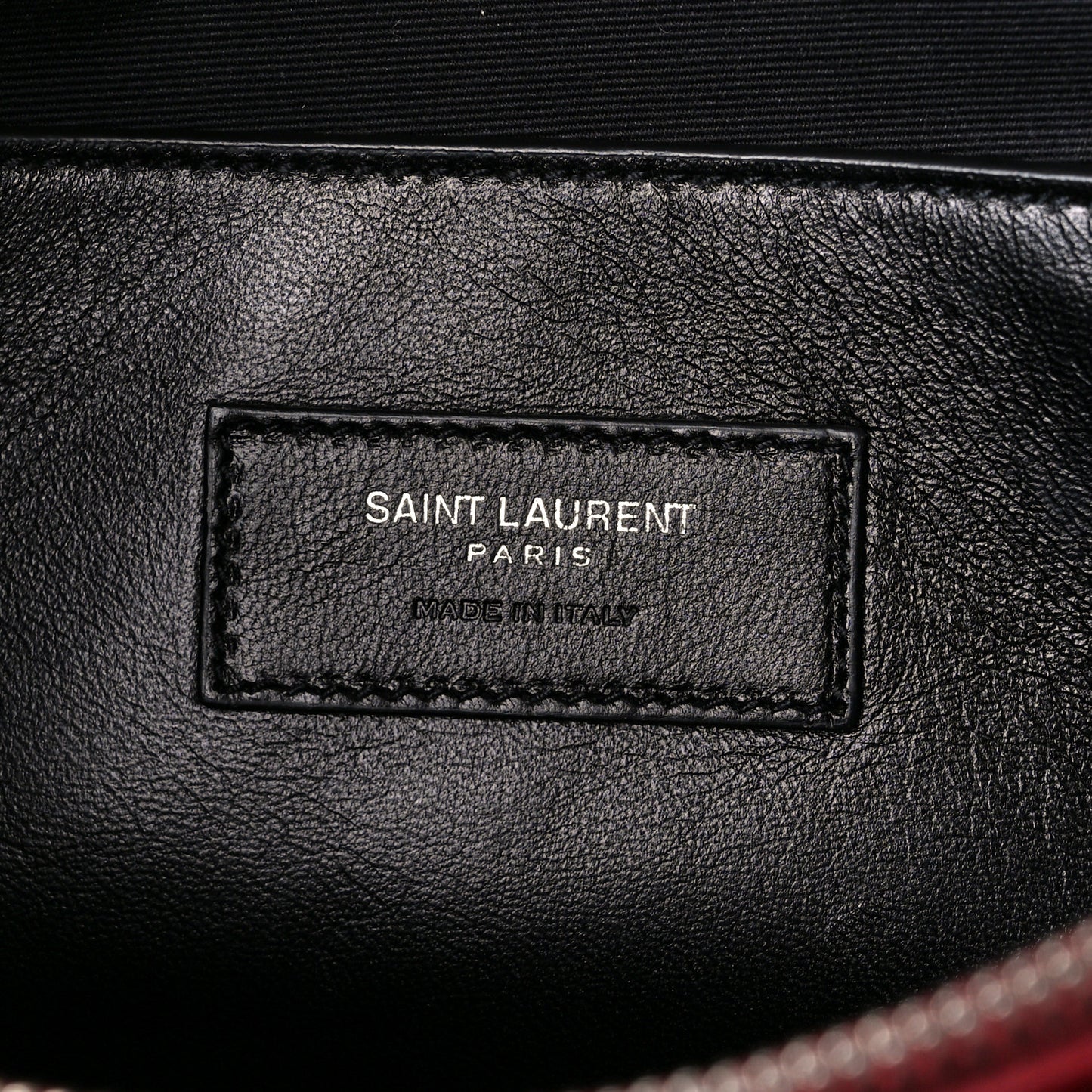 Grain De Poudre Medium West Hollywood Monogram Fold-Over Palissandre