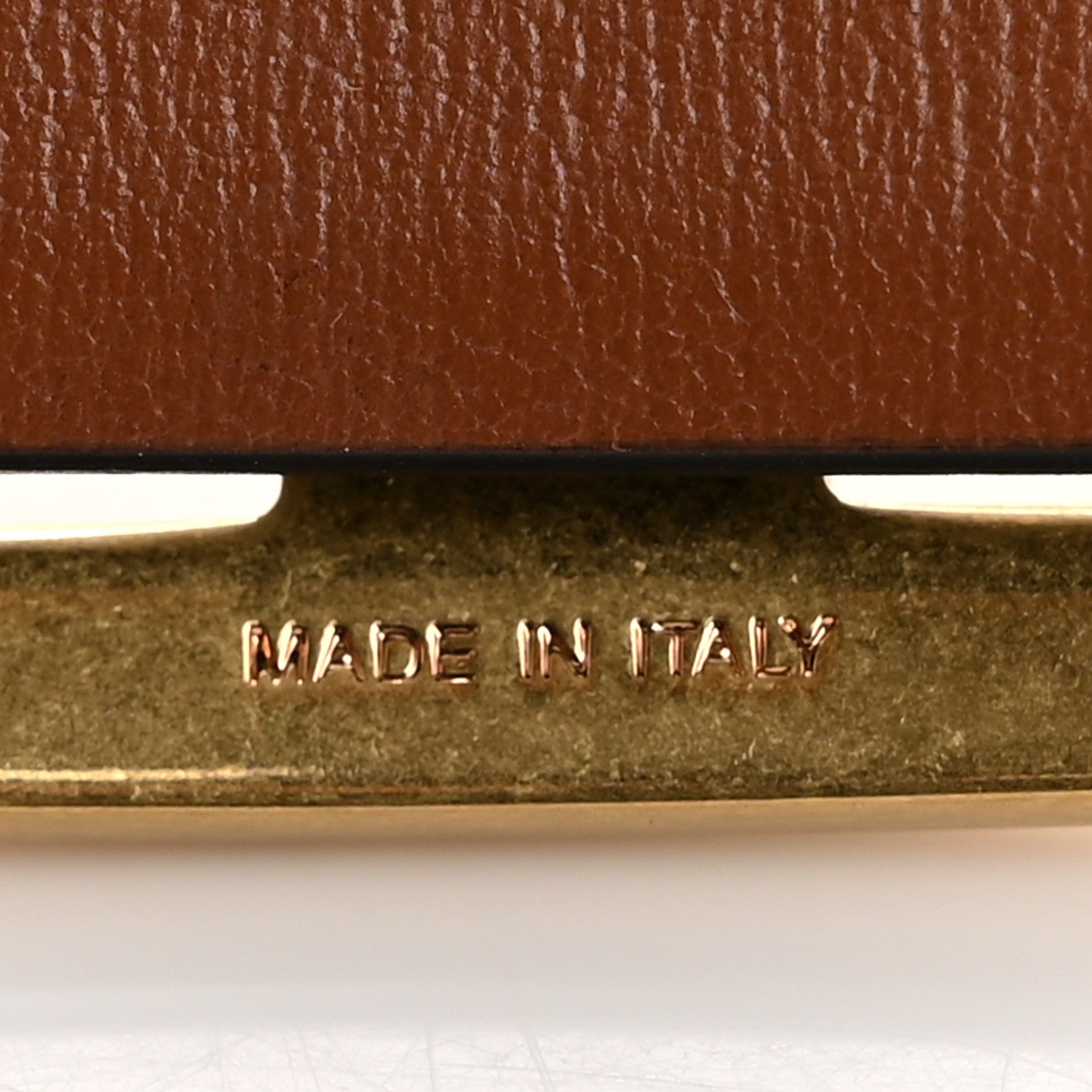 Valentino Garavani Glossy Calfskin VLogo Reversible 30mm Belt 85 34 Saddle Brown Black 5 of 7
