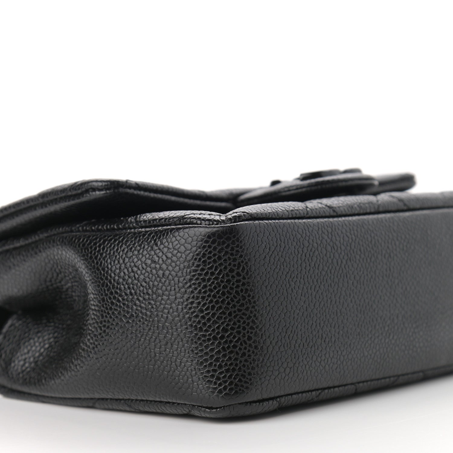 Chanel Caviar Quilted Incognito Mini Square Flap Black 9 of 11