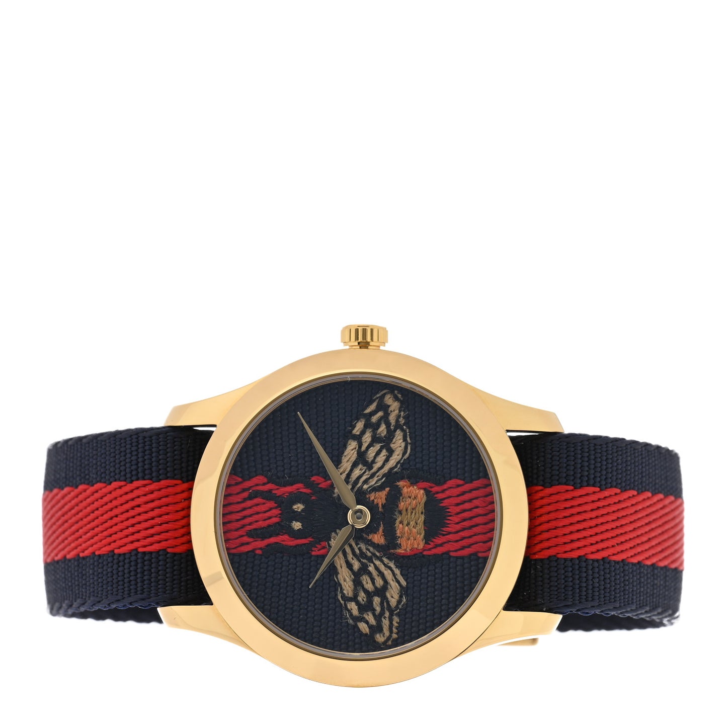 Stainless Steel Nylon 38mm Le Marche Des Merveilles Bee Quartz Watch Navy