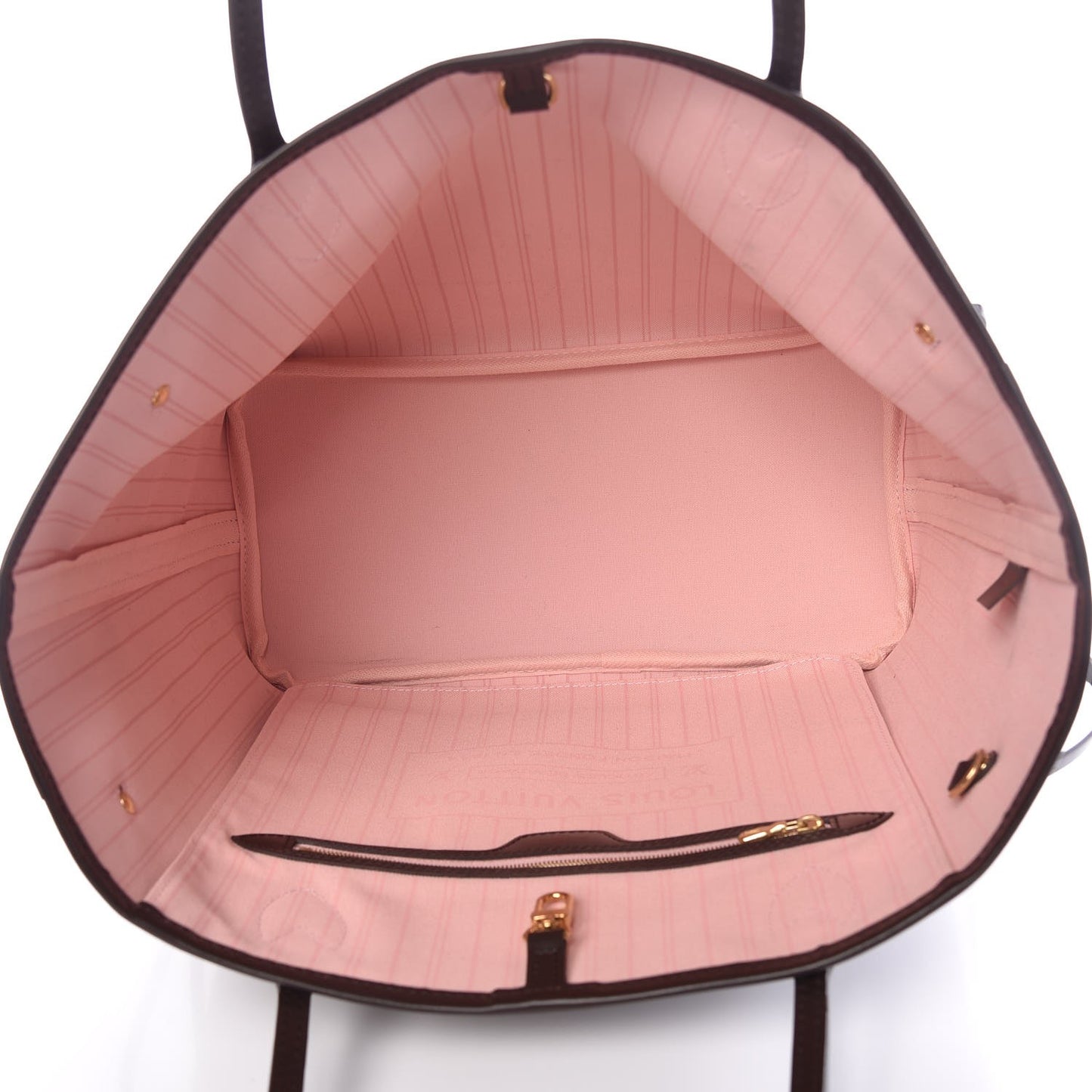 Damier Ebene Neo Neverfull MM Rose Ballerine