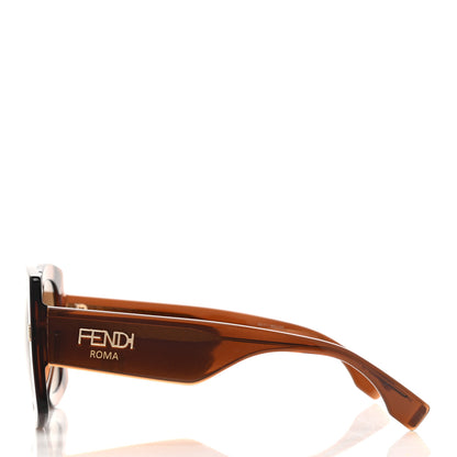 Fendi Acetate FF Sunglasses FF0436/G/S Brown 3 of 7