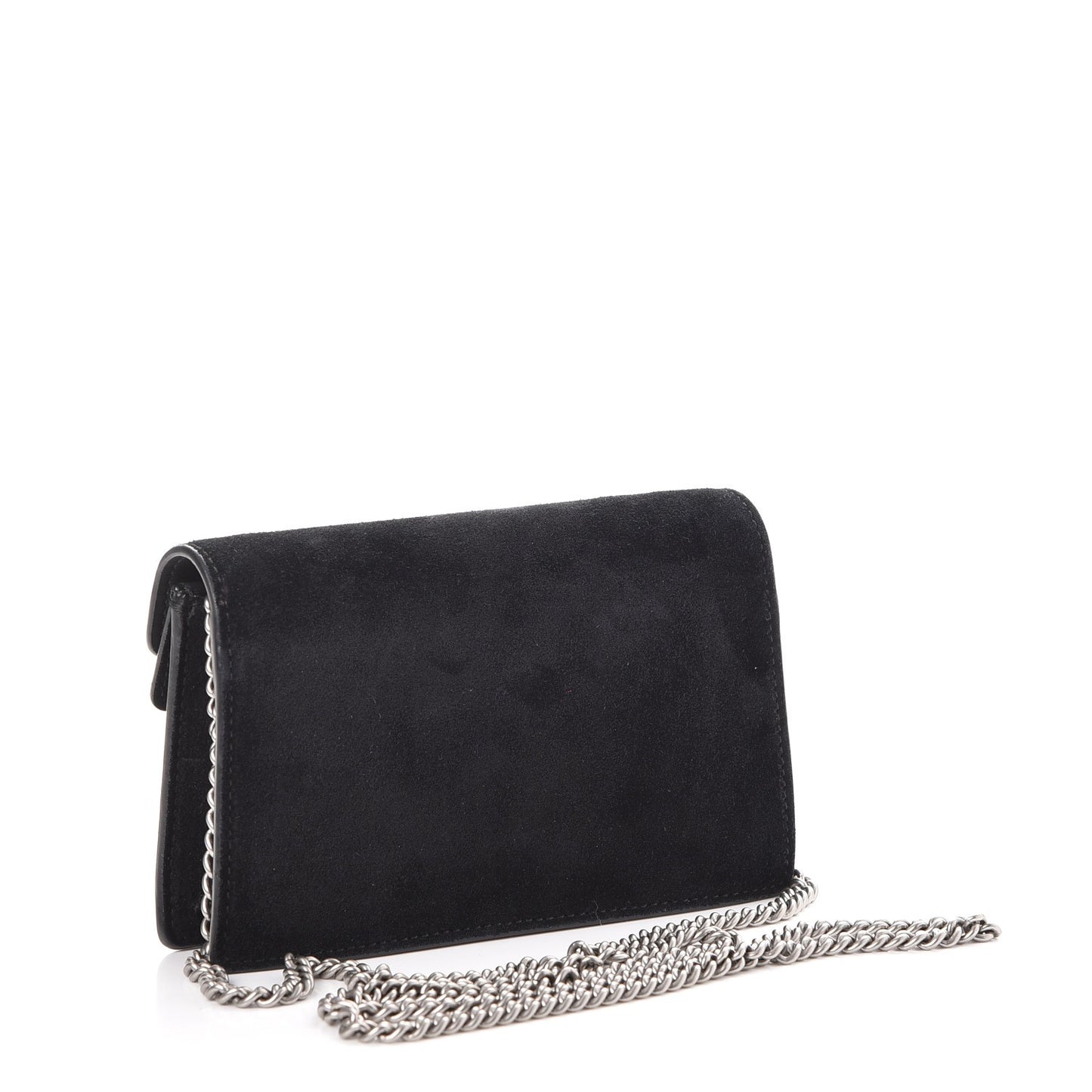 Velvet Super Mini Dionysus Shoulder Bag Black
