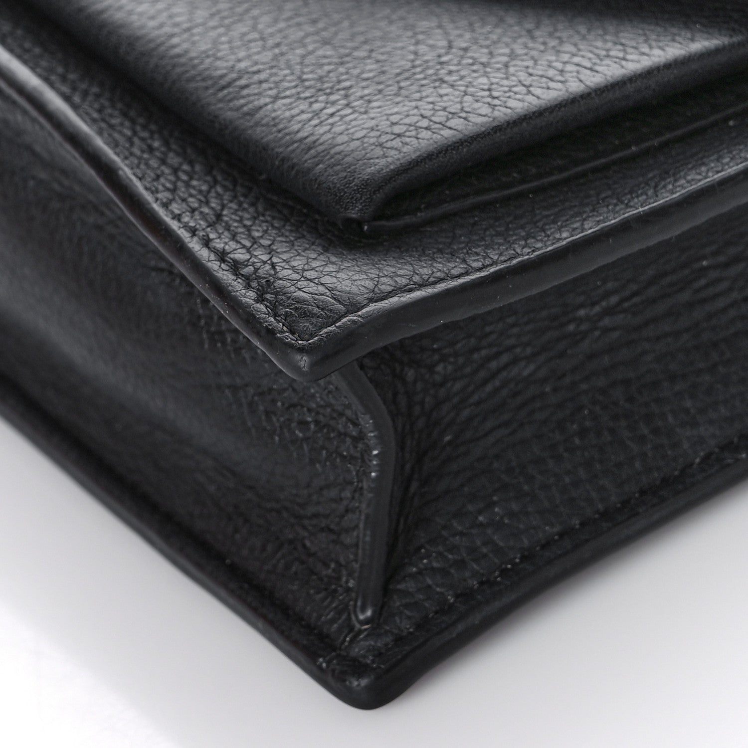 Louis Vuitton Soft Calfskin My Lockme Chain Pochette Black 8 of 9