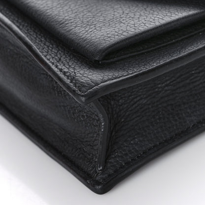 Louis Vuitton Soft Calfskin My Lockme Chain Pochette Black 8 of 9