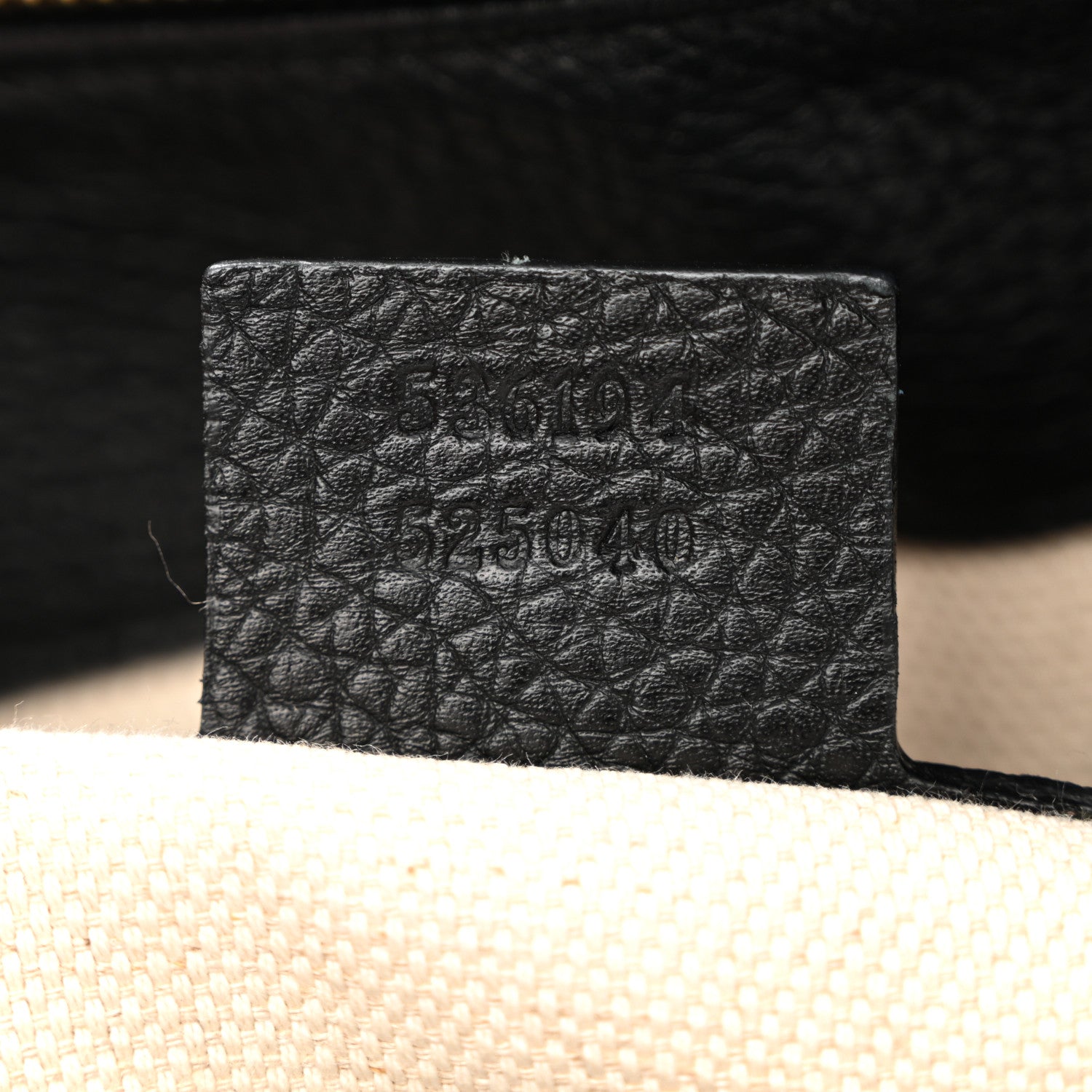 Gucci Pebbled Calfskin Large Soho Hobo Black 7 of 13