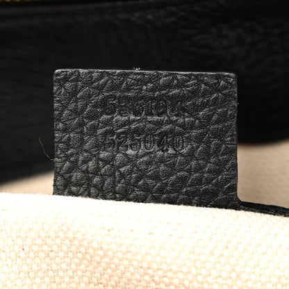 Gucci Pebbled Calfskin Large Soho Hobo Black 7 of 13