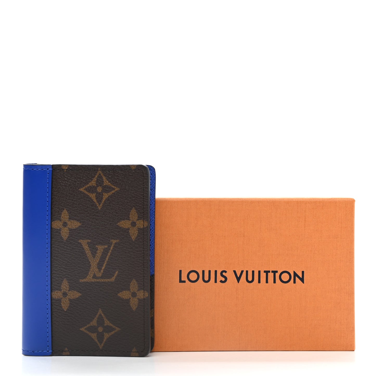 Monogram Macassar Pocket Organizer NM Blue