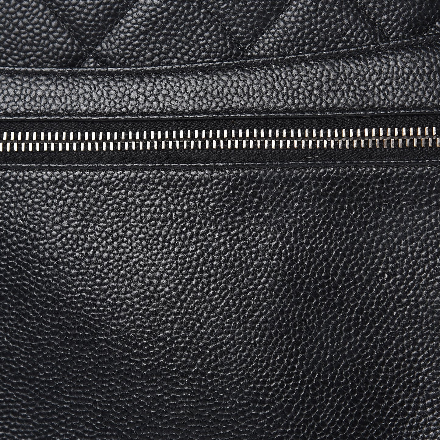 Caviar Quilted Large Retro Class Flap Black