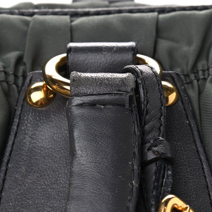 Prada Tessuto Nylon Gaufre Tote Fumo 12 of 18