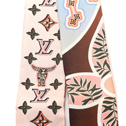 Louis Vuitton Silk Astro Taurus BB Bandeau Beige 4 of 4