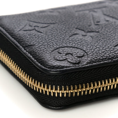 Louis Vuitton Empreinte Clemence Wallet Black 10 of 11