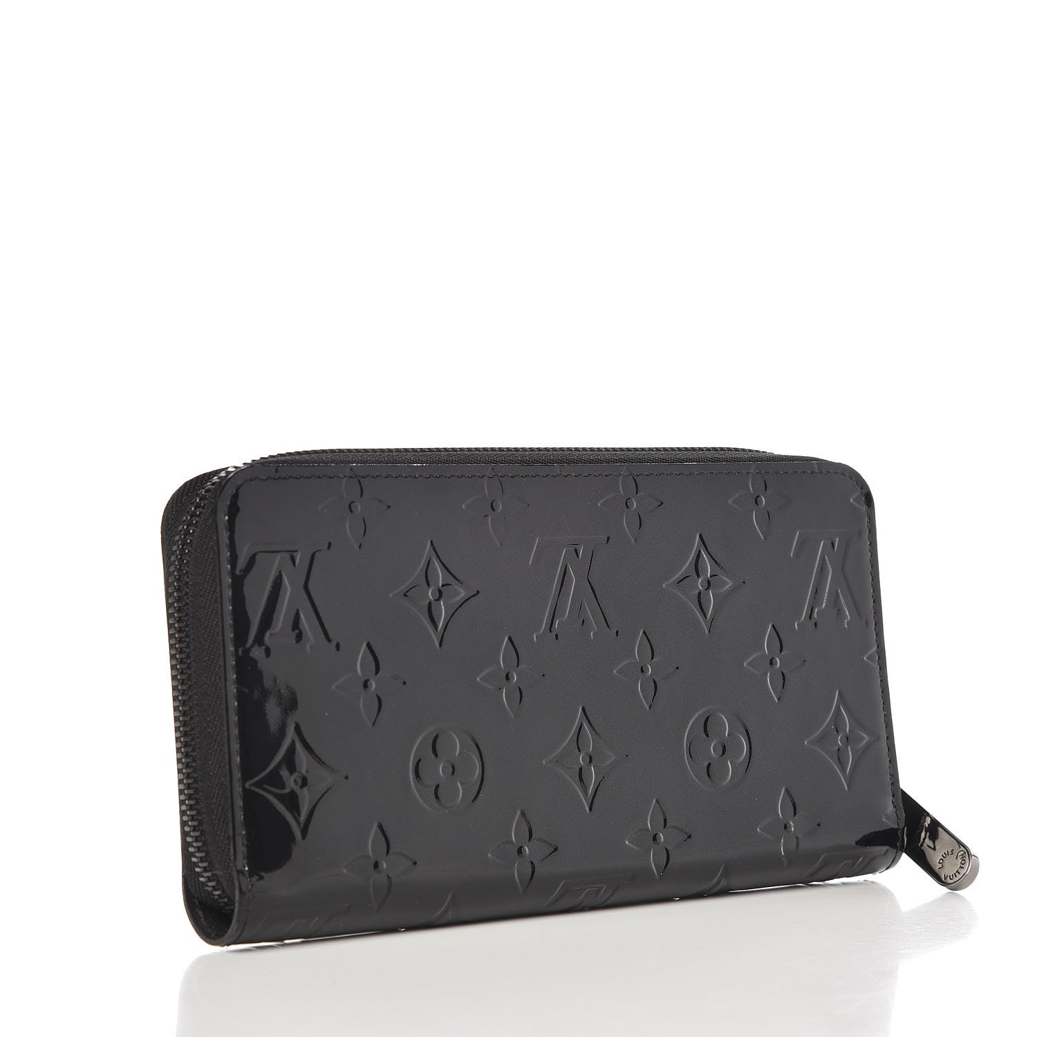 Louis Vuitton Vernis Zippy Wallet Noir Magnetique 3 of 7