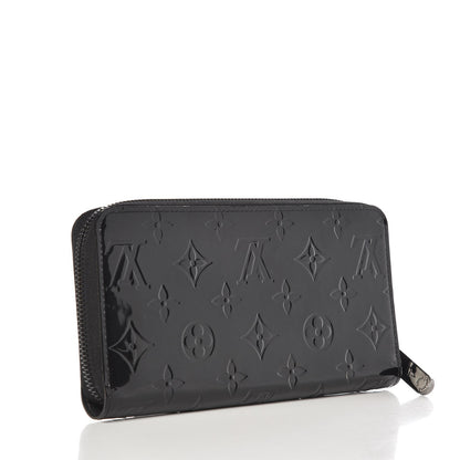 Louis Vuitton Vernis Zippy Wallet Noir Magnetique 3 of 7