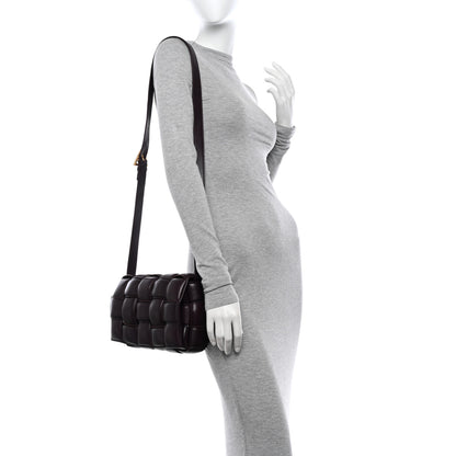 Bottega Veneta Nappa Maxi Intreccio Padded Cassette Crossbody Bag Grape 3 of 9