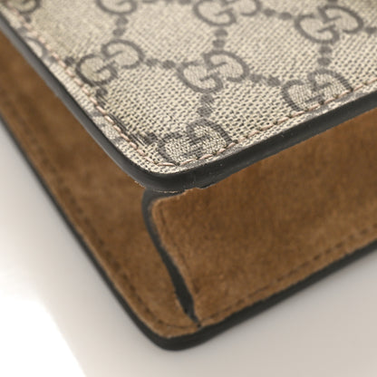 Gucci GG Supreme Monogram Mini Dionysus Shoulder Bag Taupe 7 of 10