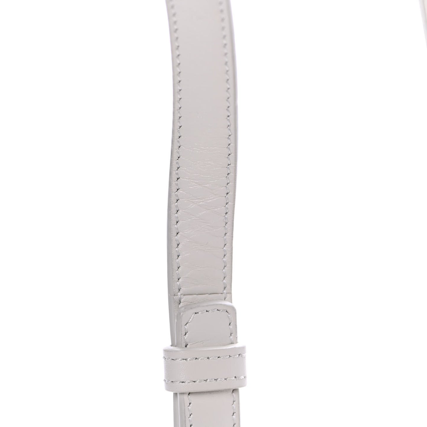 Calfskin Classic Baby Duffle Dove White