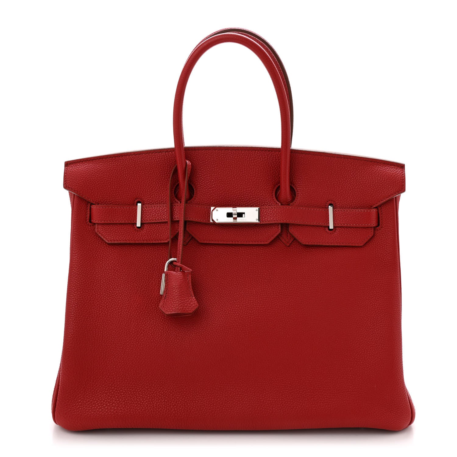 Hermes Togo BIRKIN 35 Rouge Garance 1 of 13