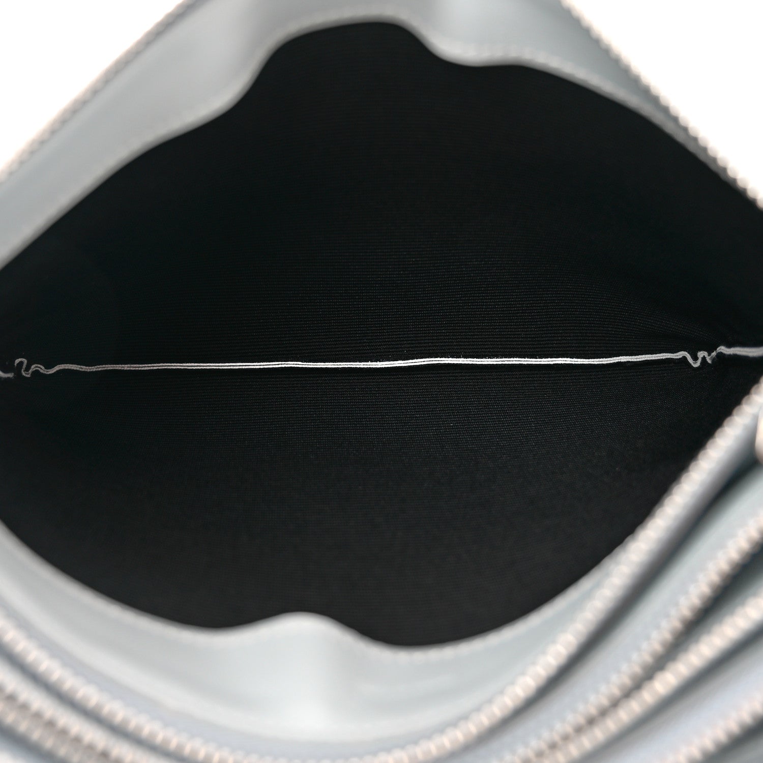 Celine Lambskin Large Trio Crossbody Bag Mineral 5 of 11