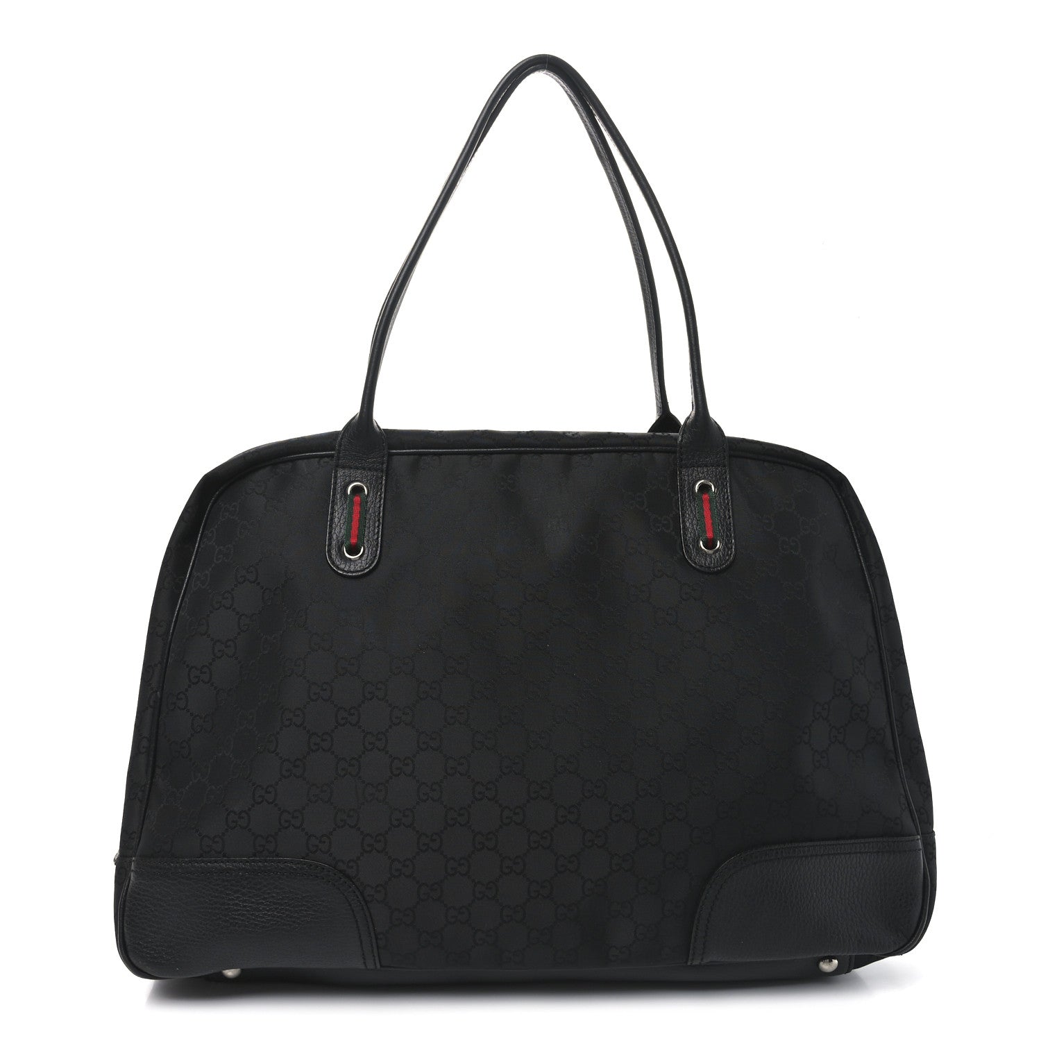 Gucci Monogram Large Princy Duffle Bag Black 1 of 10