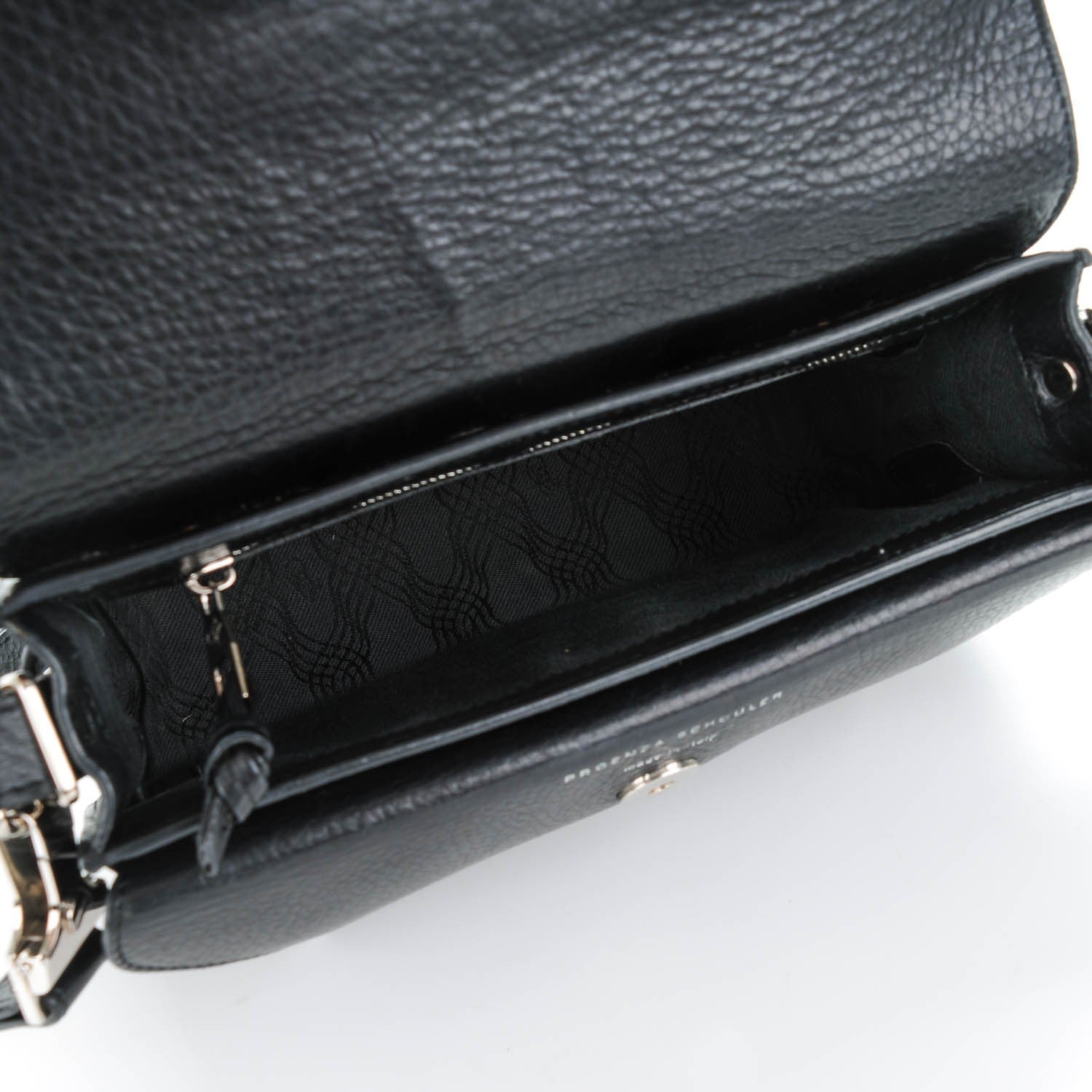 Proenza Schouler Textured Calfskin Mini PS11 Classic Shoulder Bag Black 5 of 7