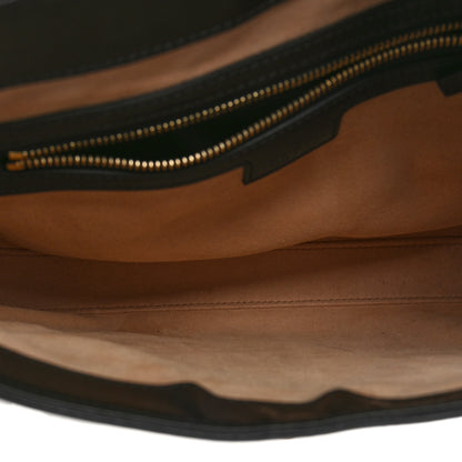 Gucci Boarded Dyana Lux Calfskin Small Jackie 1961 Hobo Black 5 of 8