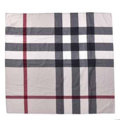 Burberry Wool Giant Check Baby Blanket Trench 1 of 4