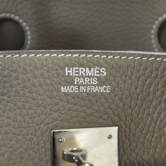 Taurillon Clemence Birkin 35 Etoupe
