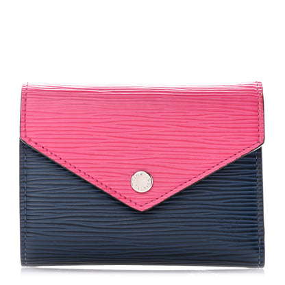 Louis Vuitton Epi Victorine Wallet Indigo Hot Pink 1 of 11