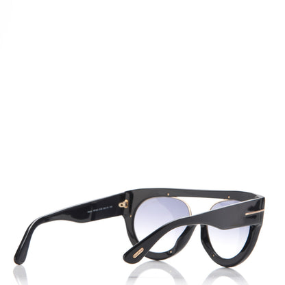Tom Ford Alana Aviator Round Sunglasses TF360 Black 4 of 9