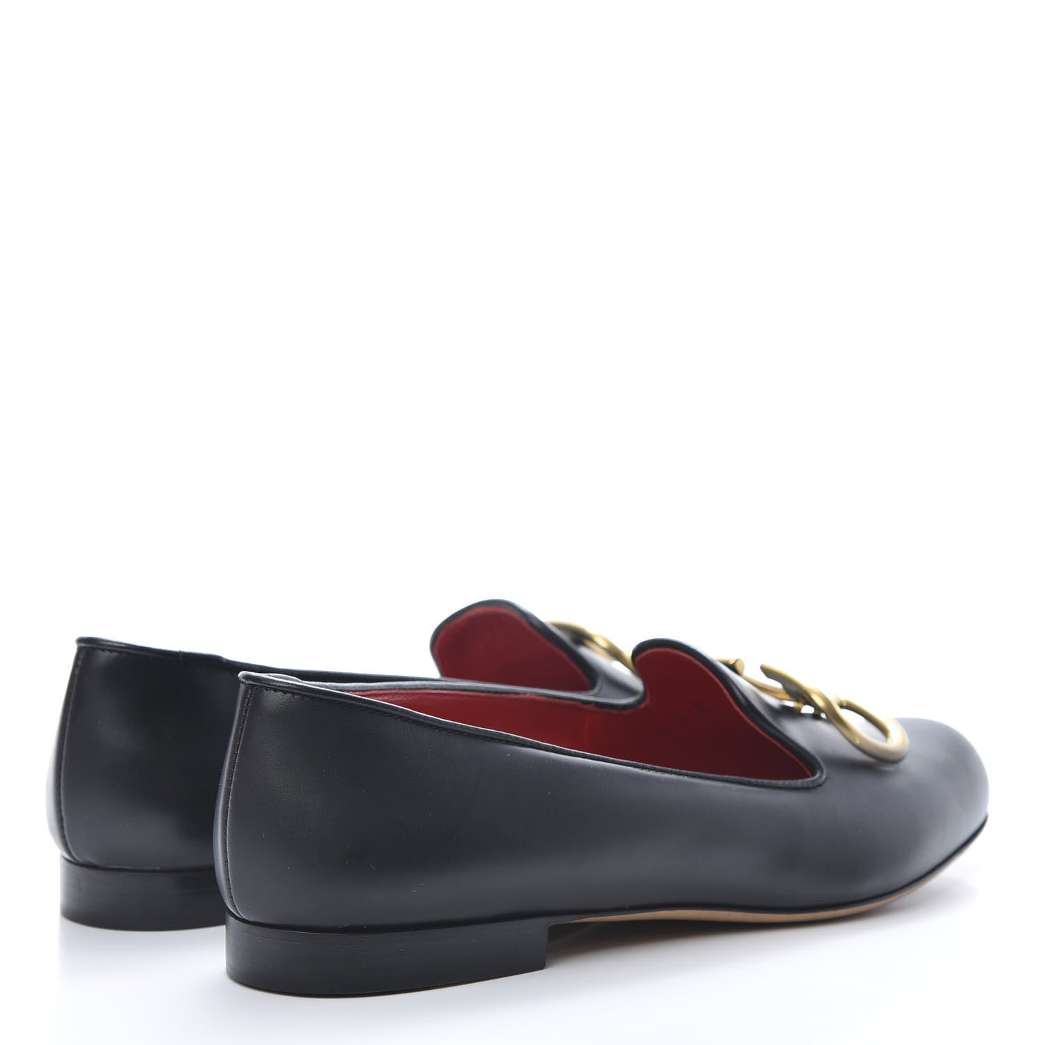 Valentino Garavani Nappa Vlogo Loafers 37 Black 4 of 10