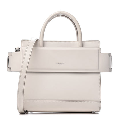 Givenchy Grained Calfskin Mini Horizon Satchel Off White 1 of 13