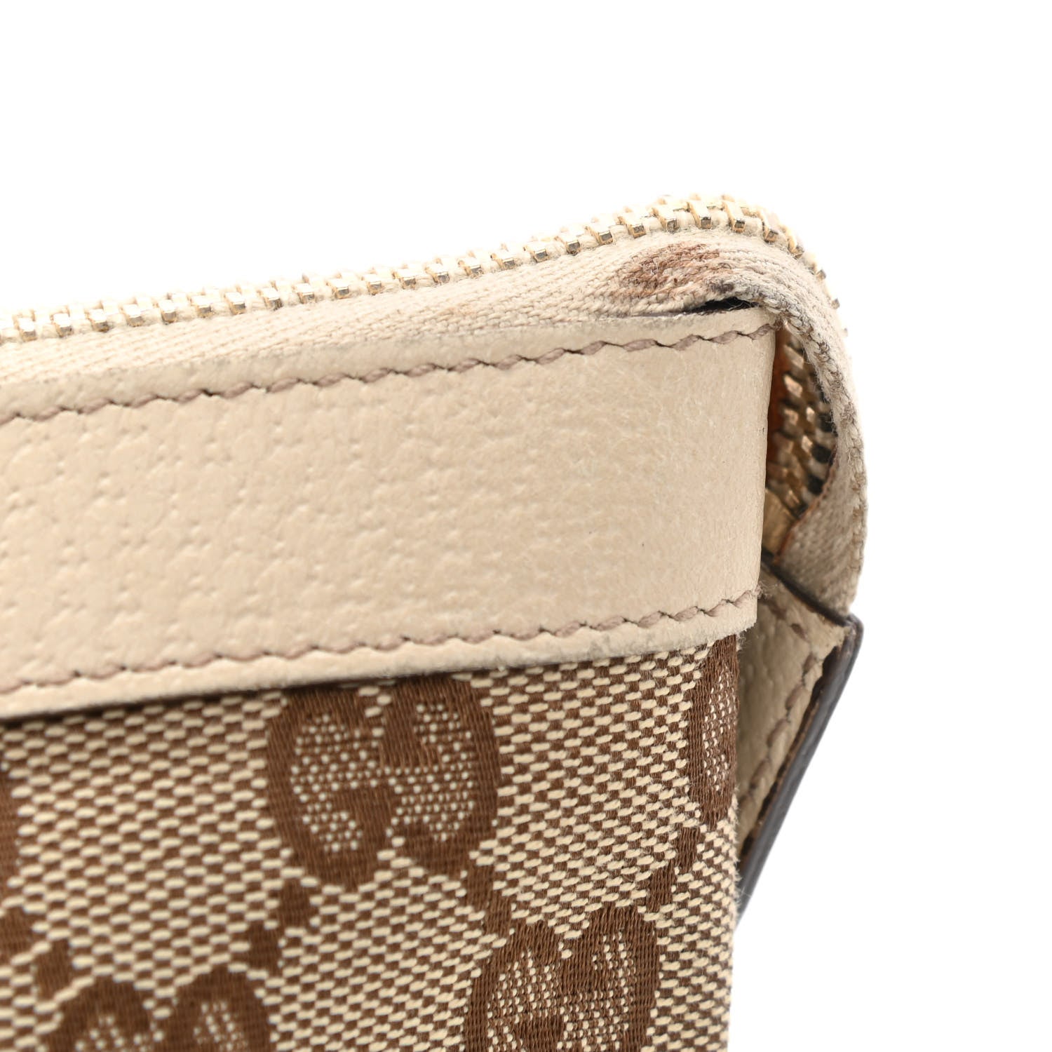 Gucci Monogram Small Abbey Tote Off White 13 of 14