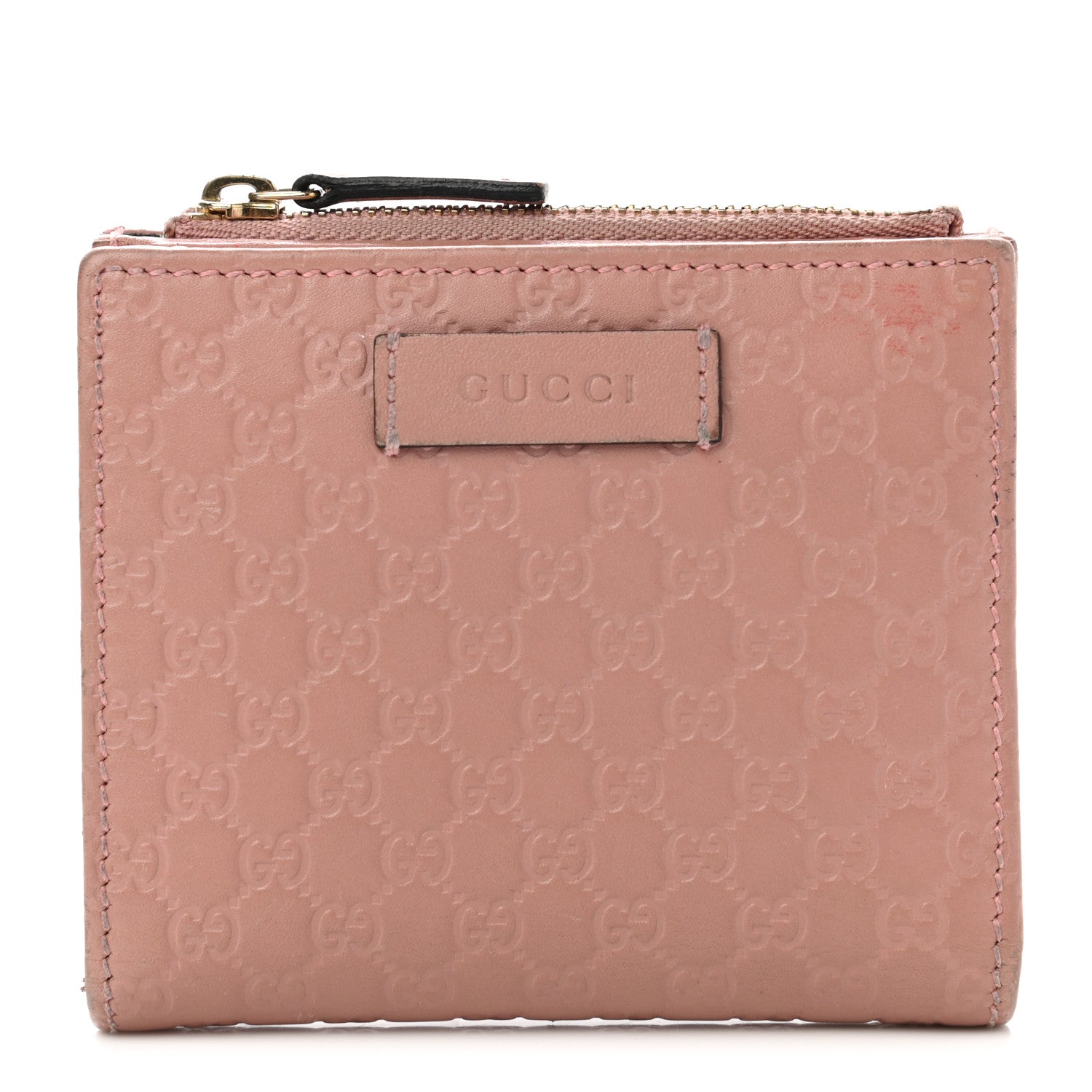 Gucci Microguccissima Bi-Fold Wallet Soft Pink 1 of 7