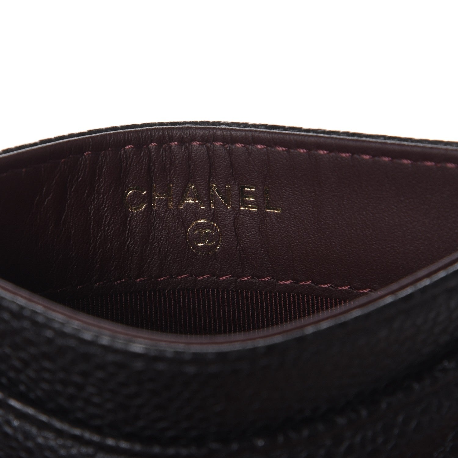 Chanel Caviar Quilted Card Holder Black 6 of 9